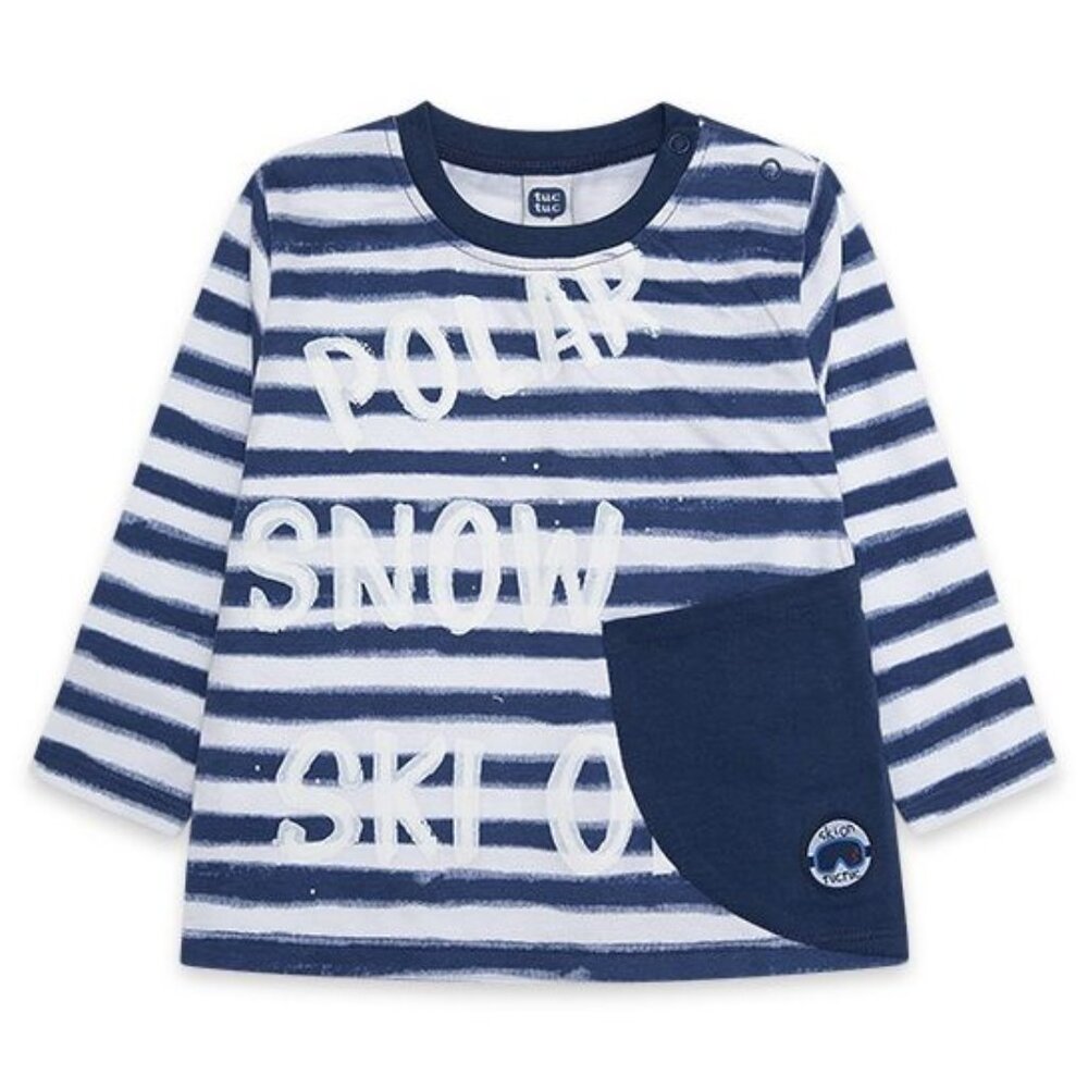 NWT blue striped t-shirt